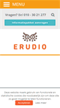 Mobile Screenshot of erudio.nl