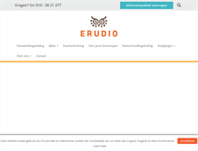 Tablet Screenshot of erudio.nl